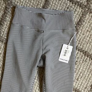 Year Of Ours Seersucker 9 to 5 Slit Pant